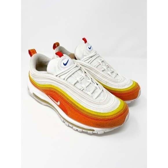 NIKE‎ Air Max 97 Rush Orange Sz 8 - Picture 1 of 7